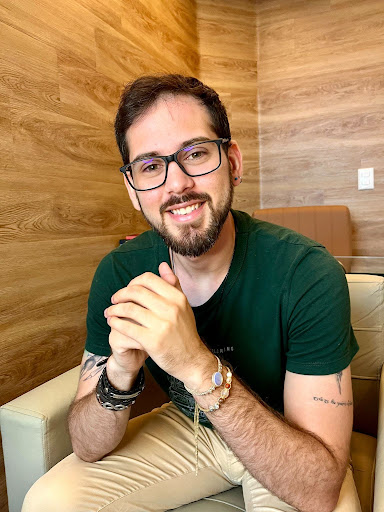 Retrato do Psicólogo Marcos Nascimento